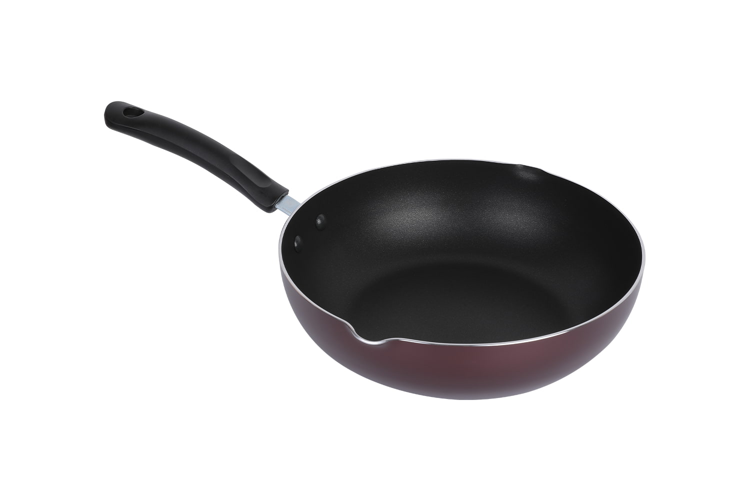 CLW2851 Wok-Fără capac de sticlă 28 wok, Flaming Wok, wok antiaderent